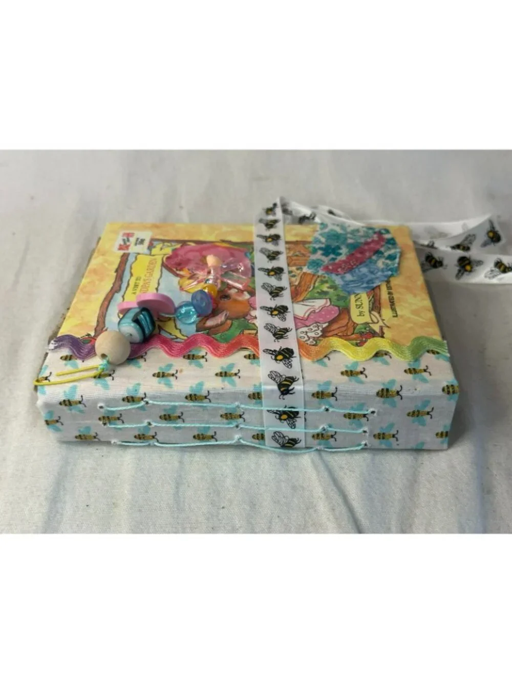 Junk Journal OOAK  Scrapbooking Writing Etc Upcycled Book Inner Child Creativity